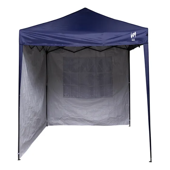 Gazebo Articulado 2x2 Aluminizado Praia E Campo 2 Paredes