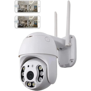 Camara Seguridad Ip Wifi Exterior C/audio Full Hd Domo Color Camara Seguridad Ip Wifi Exterior C/audio Full Hd Domo Color