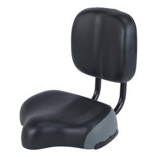 Sillín De Asiento De Bicicleta Con Cojín De Respaldo Sillín De Asiento De Bicicleta Con Cojín De Respaldo