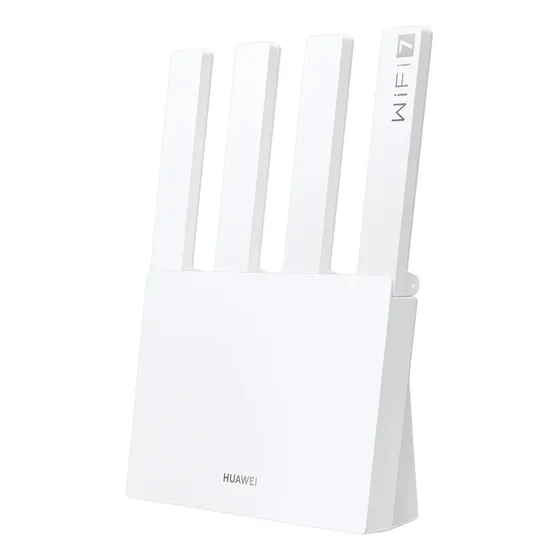Roteador HUAWEI WiFi BE3 Wifi 7 3.6 Gpbs Dual-Band Wi-Fi 7 Visualização de Diagnóstico WiFi Controle Parental Branco