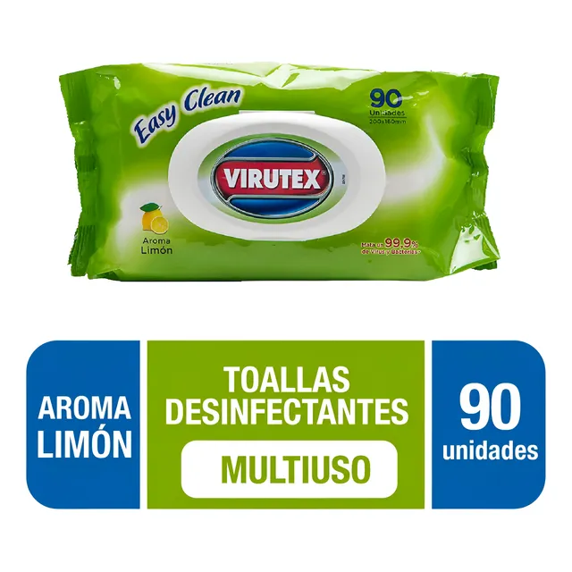 Toalla Desinfectantes 90 Un Limon