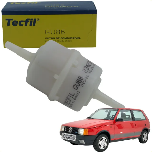 Filtro De Combustivel Veículos Carburado Pequeno Tecfil