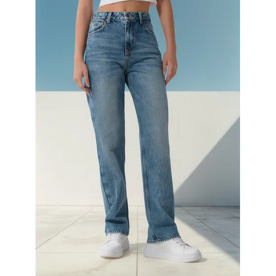 Jean 90´s Para Mujer En Tono Azul Claro Cuent 216 1/2 Koaj