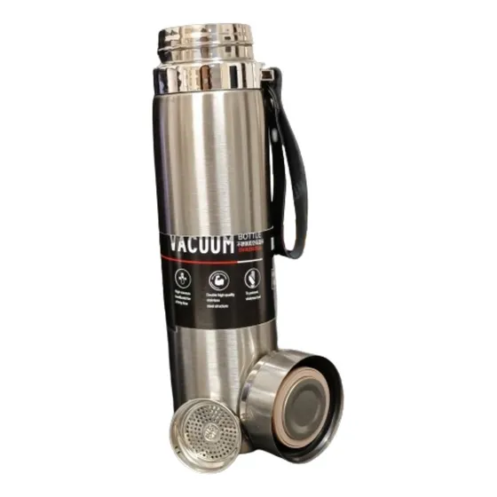 Vacuum Termo Acero Inoxidabl Mantiene Frío Caliente 1 Litro