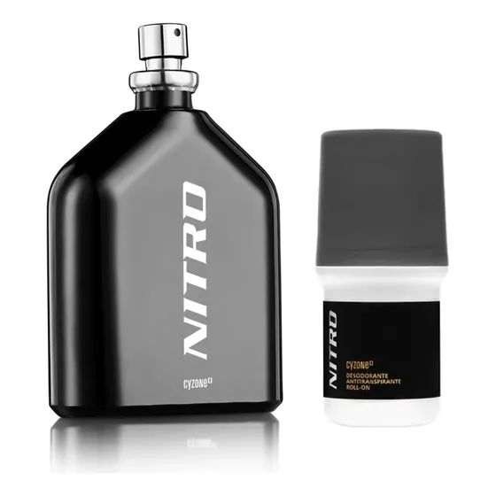 Belcorp Perfume Nitro Cyzone Alta Fijación Con Desodorante
