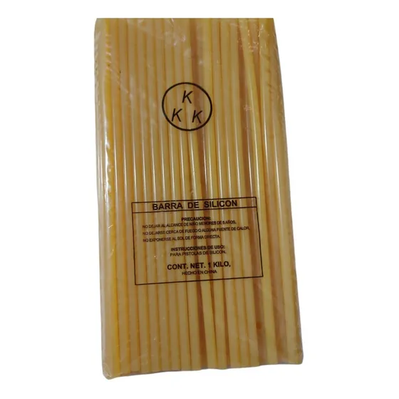 1 Kilogramo De Silicón Amarillo, Pegamento Extremo.