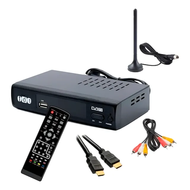 Tdt Decodificador Para Tv Receptor Televisor Codificador