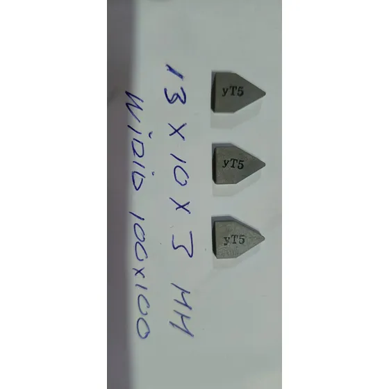 Plaquita Widia P/soldar 13x10x3m Calidad Universal Preciox20