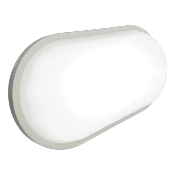 Aplique Led Integrado Tortuga Omio 20w Luz Fríaip44 Interior