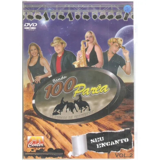 Dvd Banda 100 Parêa - Seu Encanto