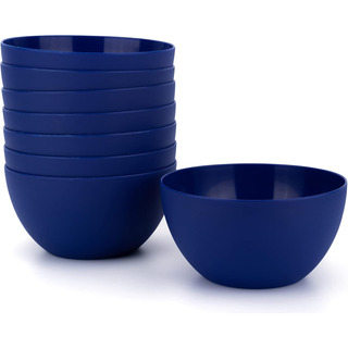 Juego De 8 Cuencos De Plastico Kx-ware, Irrompibles Y Reu... Juego De 8 Cuencos De Plastico Kx-ware, Irrompibles Y Reu...
