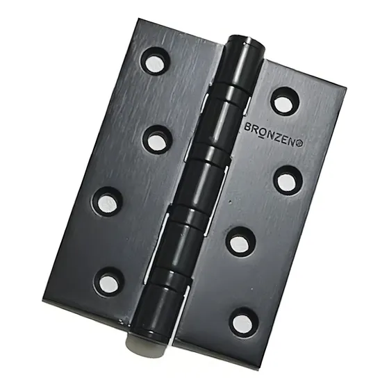 Bisagra Municion 100 X 75 Negra Acero Inox Negro Puerta Tuyu