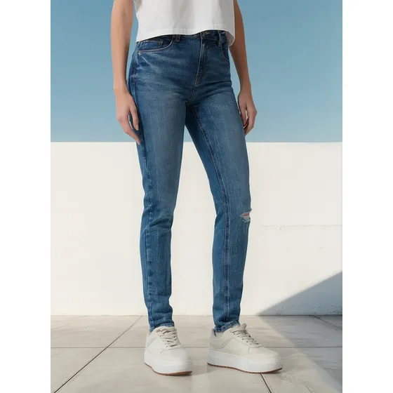 Jean Jegging Tiro Alto Azul Ng Ta 33 Koaj
