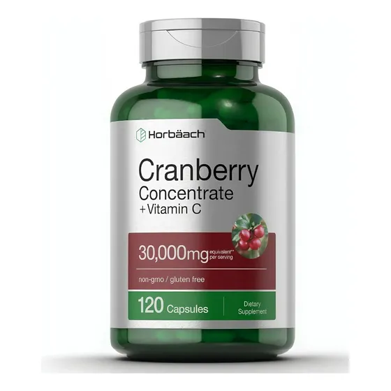 Horbaach Cranberry + Vit. C 30,000mg (arándano Rojo)
