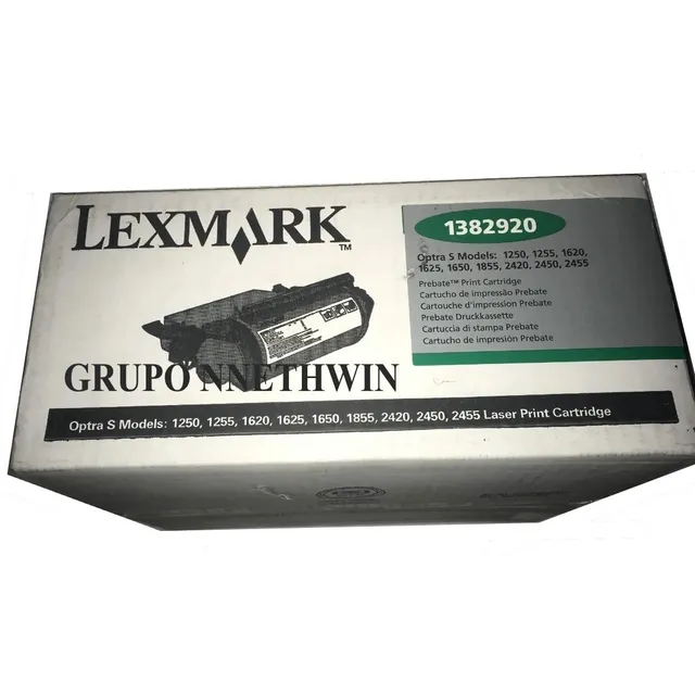 Toner Negro Lexmark 1382920, Optra S, Original , Se Factura.