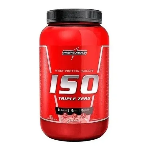 Iso Triple Zero Intregral Médica | 100% Whey Isolado (907g)