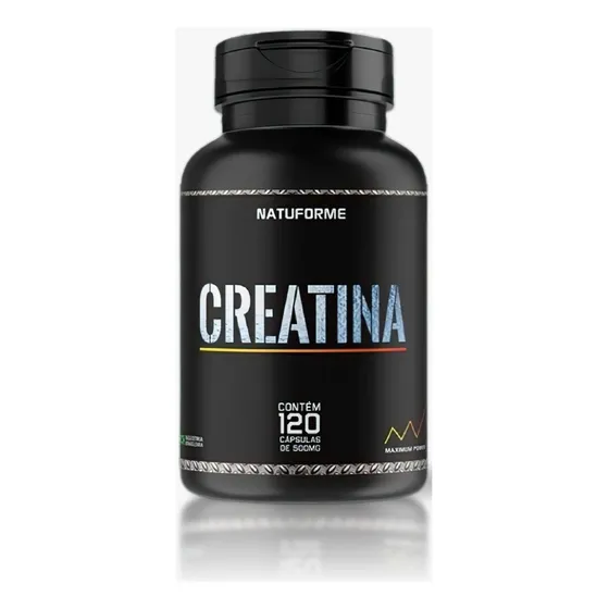 Monohidrato de creatina 120 cápsulas - Natuforme Strength Gain, sabor - Compra garantizada