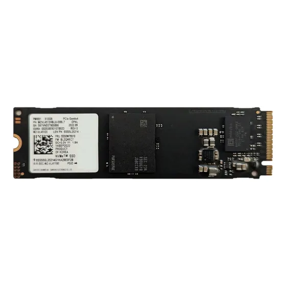Disco Ssd Samsung Pm9b1 512gb M.2 2280 4x4 Oem Color Negro