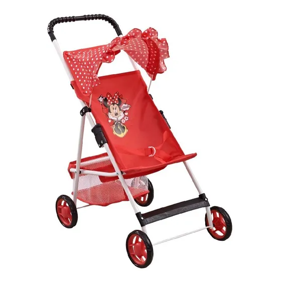Juguete Cochecito Bebe Muñeca Minnie Mouse Disney 
