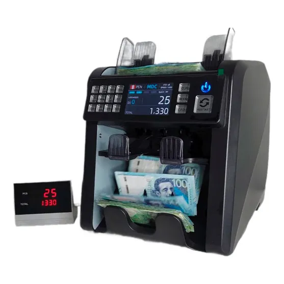 Máquina Contadora Y Clasificadora De Billetes Soles Y Dólar