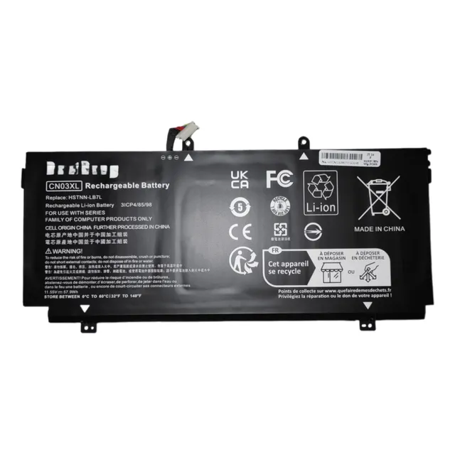Batería Genérica Li-ion 6 Celdas Para Hp Spectre X360