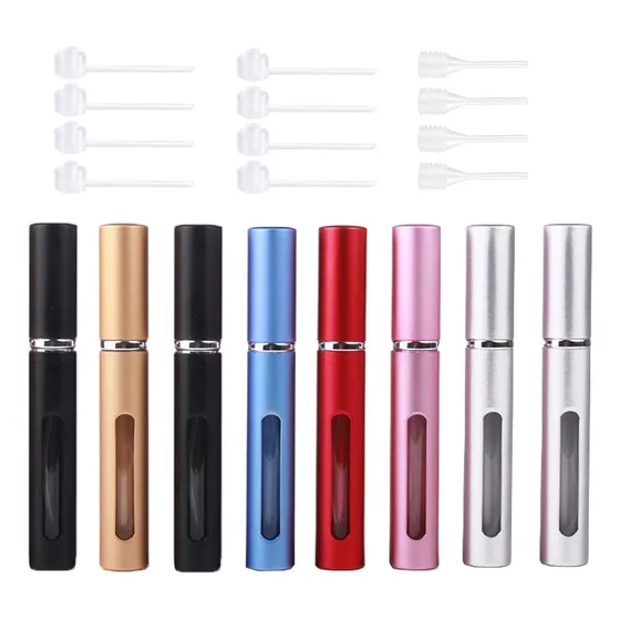 20pzs Kit De Mini Atomizador De Perfume Recargables Portátil