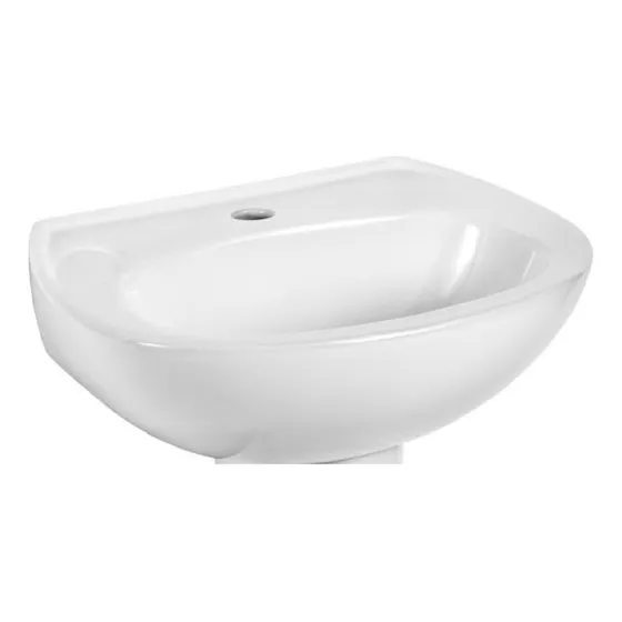Lavatório 46,5x35cm Para Coluna Sabará Branco Icasa