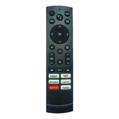 Control Remoto Para Tv Panavox Android 50/58/65