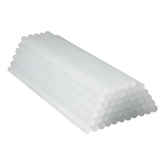Barras Adhesivas De Silicona Finas Largas 30cm Pistola 1kg Transparentes Cristal