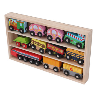 Juego De Madera Para Niños Train Toys, Juego De Escenas Pequ Juego De Madera Para Niños Train Toys, Juego De Escenas Pequ