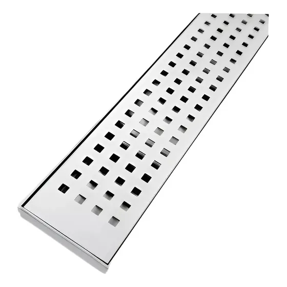 Rejilla Desagüe Drenaje De Ducha Lineal Rectangular 60 X 10cm - Ts Home
