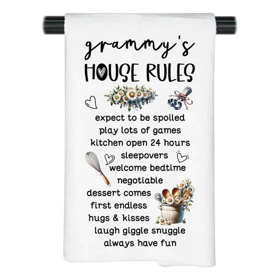 Regalo Grammy Grammy's House Rul Toalla Cocina Casa
