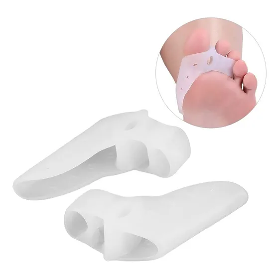 Separador Dedos Silicona Corrector Juanete Pedicura Cómodo F