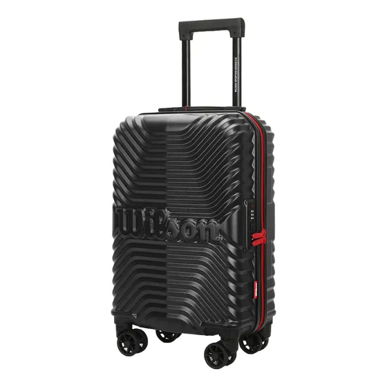 Valija Carry On De Cabina Maleta De Viaje 20 Pulgadas 4 Ruedas Rígida Abs Wilson 65.1757 Color Negro