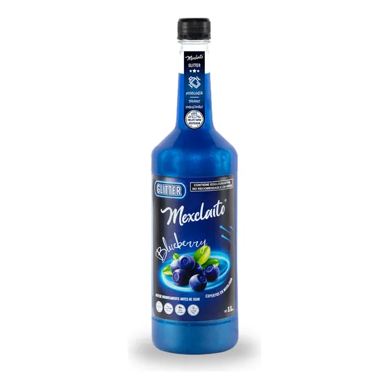Mexclaito Glitter Jarabe/syrop Varios Sabores 1 L