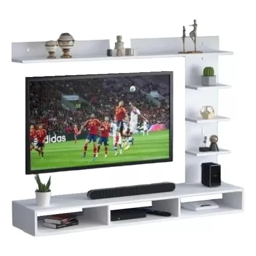 Repisa Flotante Mueble Mesa De Tv, Centro De Entretenimiento
