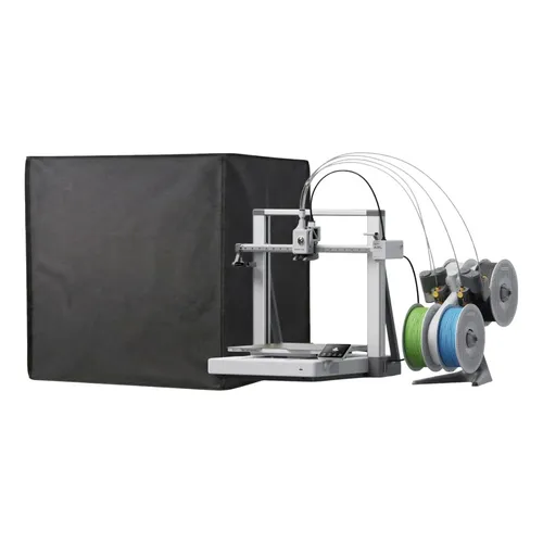 Capa Protetora Impressora 3d Bambu Lab A1 + Ams Lite Forrada Preto