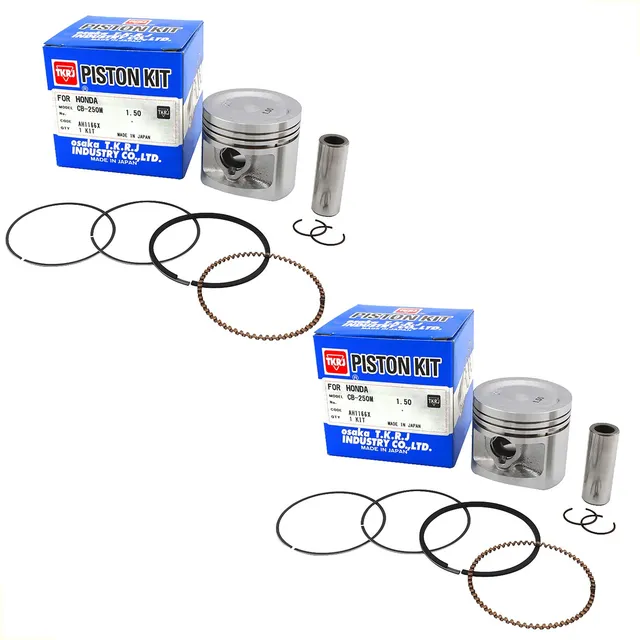 Kit De Pistones Y Aros Honda Cb 250 Nighthawk 1.50mm 54.5mm