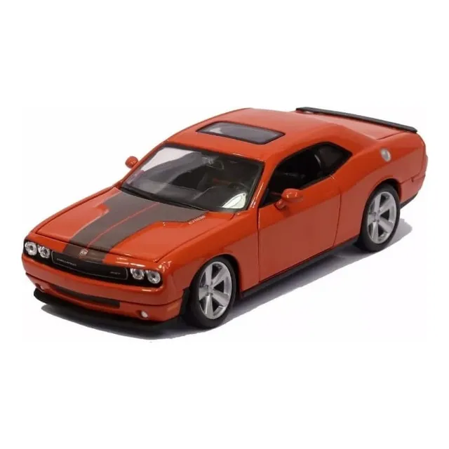 Miniatura 1:24 Mercedes-Benz Amg Gt negro mate metal color maisto Dodge Challenger Srt8