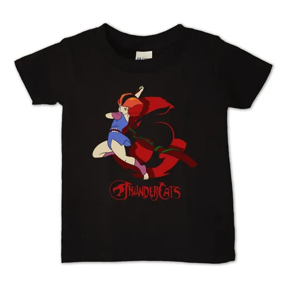 Polera Niño Thundercats Felina Y Logo Cartoons Abominatron