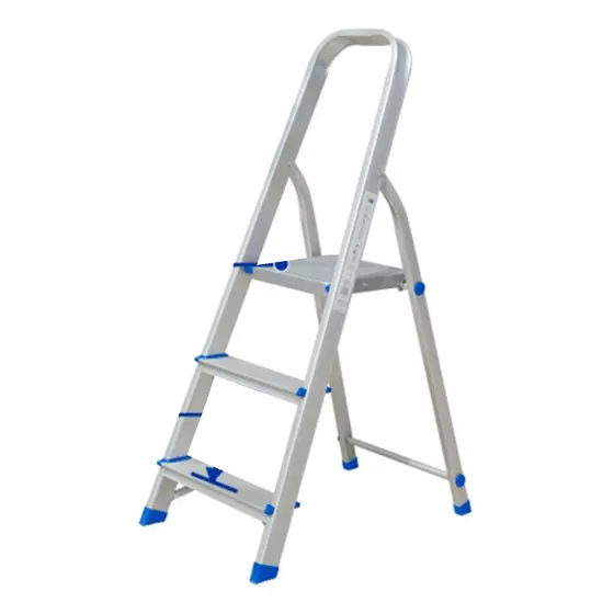 Escalera Familiar Aluminio 3 Escalones 120kg Wadfow Wld3h03