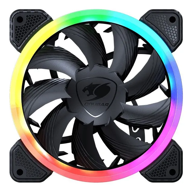 Fan Cooler Ventilador Cougar Vortex Vk120 Rgb 120x120x25 Mm