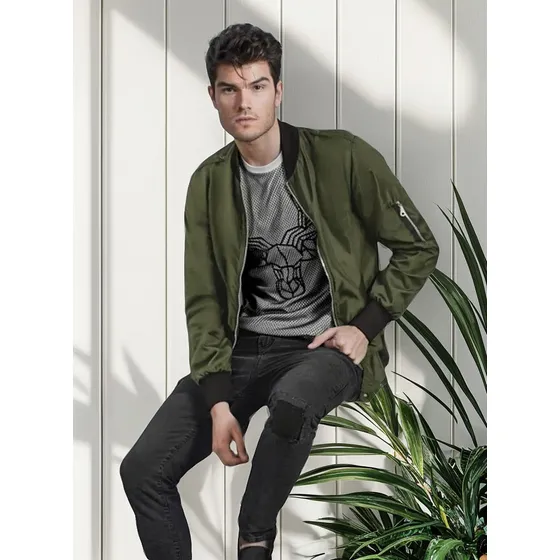 Casacas Bombert Jacket De Hombre Chaqueta Bommbardero