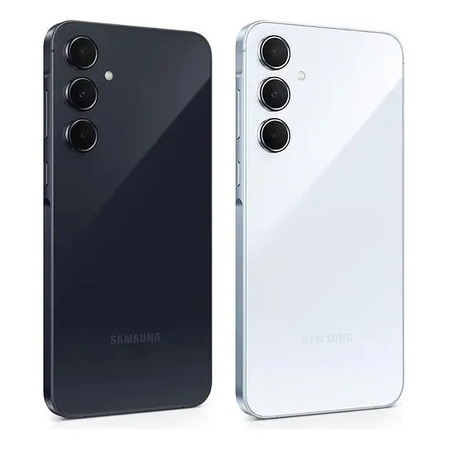 Celular Samsung A55 5g, 8gb, 256gb Black, Ligth Blue