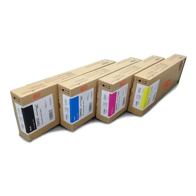 Kit De Tintas Epson Surecolor S40600 S60 S80. 4 Colores