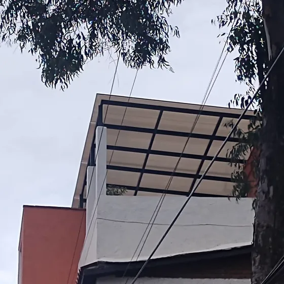 Techo Acero Con Policarbonato