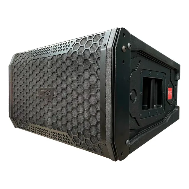 Bafle Qrxaudio® Qrx-112tr/pro-m P/bocina 12pg Y Driver Plano Color Negro