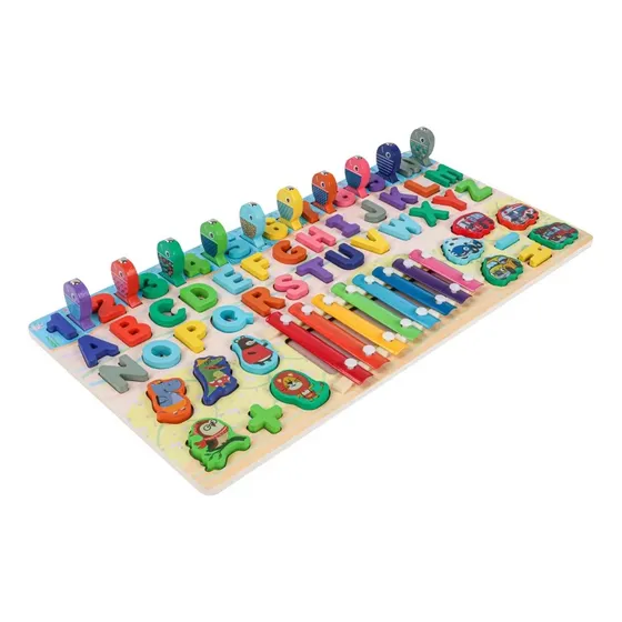 Juego De Encaje Y Pesca Montessori