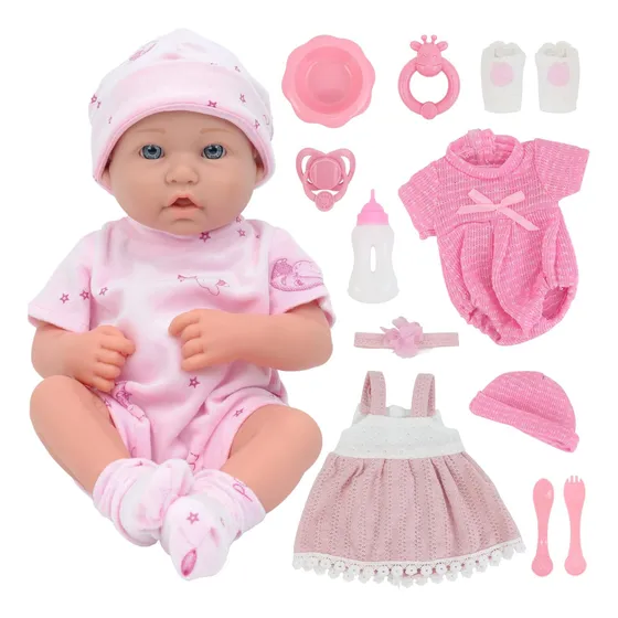 Boneca Unicorn Element De 14 Polegadas Com Roupas E Acessóri