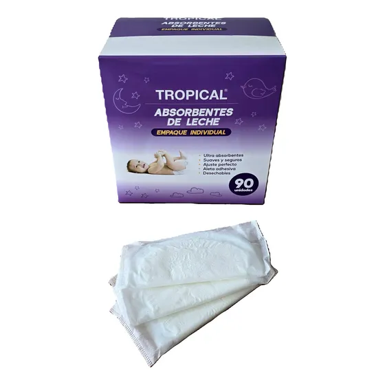 Absorbentes De Leche Tropical 90un